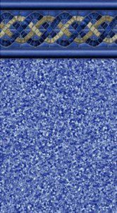Cambridge pebble pool liner