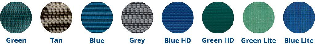 Safety cover colour options