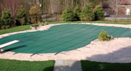 Mesh vs. Solid Safety Pool Covers - Which is Best? - In The Swim Pool Blog