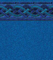 Indigo Marble - Blue Granite liner pattern