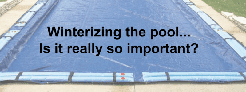 winterizing fiberglass pool