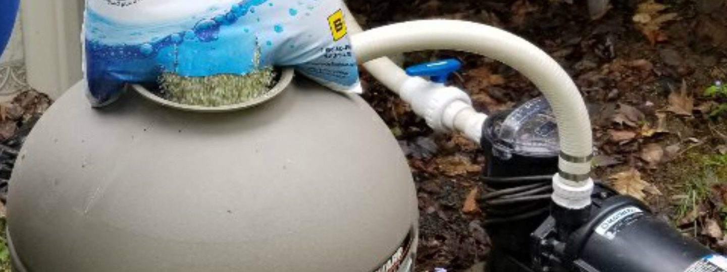 how to replace a sand filter for swimming pool