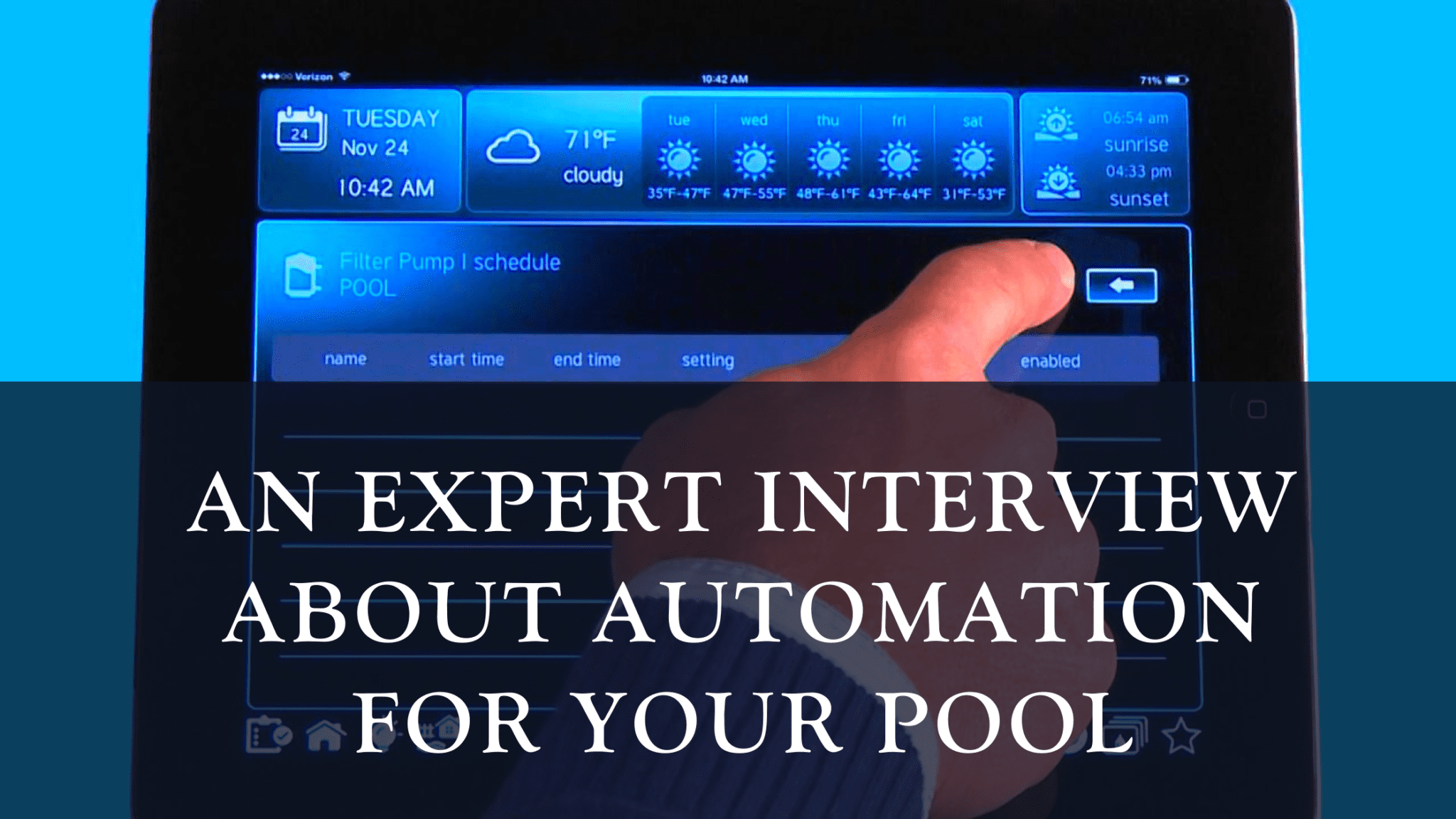 An Expert Interview about Automation for your Pool R&R Pools