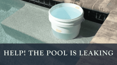 Help! The pool is leaking | R&R Pools