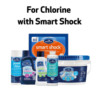 Maintenance Bundle for Chlorine Pools with Smart Shock