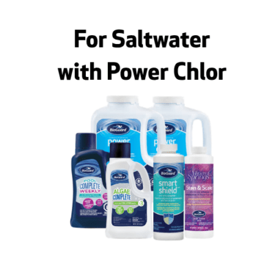 Maintenance Bundle for Saltwater Pools with Power Chlor