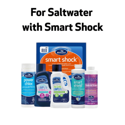 Maintenance Bundle for Saltwater Pools with Smart Shock