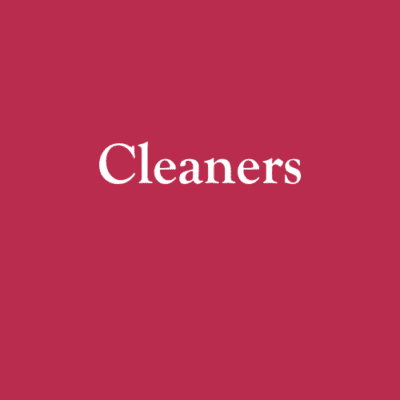 Cleaners