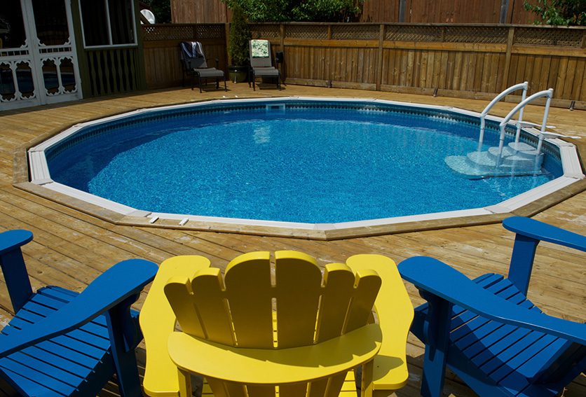 Above ground pool