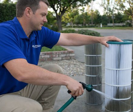 Cartridge Filter Cleaning