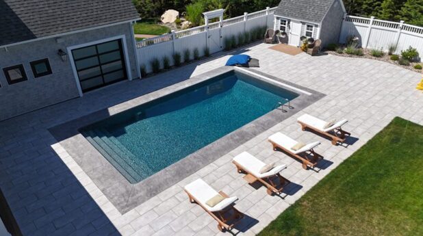 Vinyl family pool in Upper Tantallon